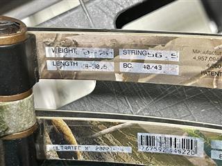 Hoyt Archery UltraTec XT2000 60#-70#/28